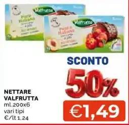 Mercatò Nettare Valfrutta offerta