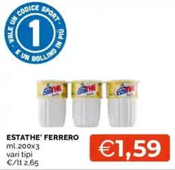Mercatò Estathe' Ferrero offerta