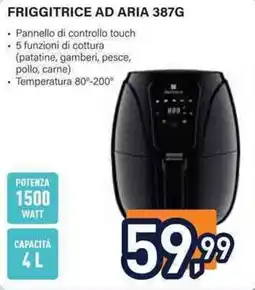Unieuro Friggitrice ad aria 387G offerta