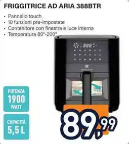 Unieuro Friggitrice ad aria 388BTR offerta
