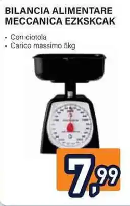 Unieuro Bilancia alimentare meccanica Ezskcak offerta