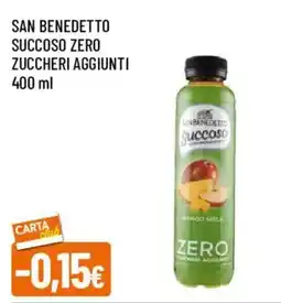 Famila San Benedetto Succoso Zero offerta