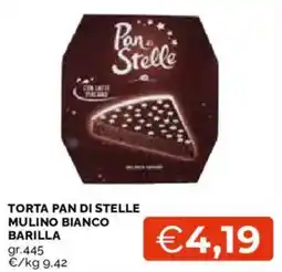 Mercatò Torta pan di stelle mulino bianco barilla offerta