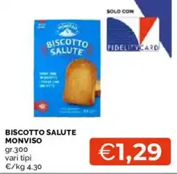 Mercatò Biscotto salute Monviso offerta
