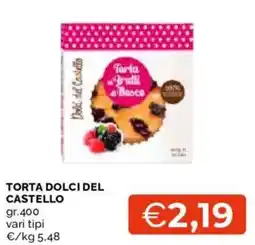 Mercatò Torta Dolci del Castello Frutti di Bosco offerta