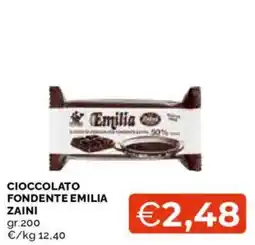Mercatò Cioccolato fondente Emilia Zaini offerta