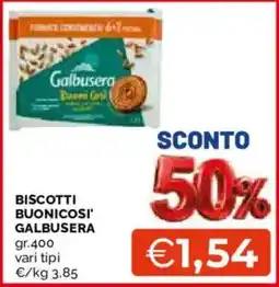 Mercatò Biscotti Buonicosi' Galbusera offerta