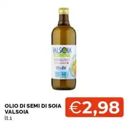 Mercatò Olio di semi di soia Valsoia offerta