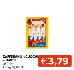 Mercatò Zafferano 3 Cuochi offerta