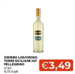 Mercatò Zibibbo Liquoroso Terre Siciliane IGT Pellegrino offerta