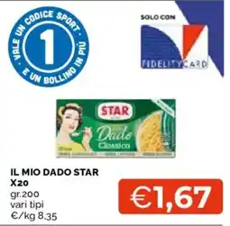 Mercatò Il mio dado star offerta