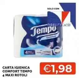 Mercatò Carta igienica comfort Tempo offerta