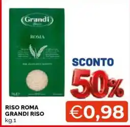 Mercatò Riso Roma Grandi Riso offerta