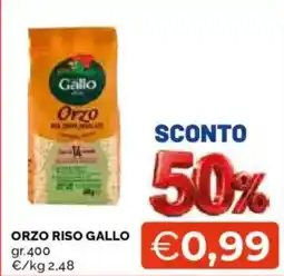 Mercatò Orzo Riso Gallo offerta