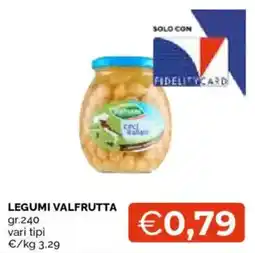 Mercatò Legumi Valfrutta offerta