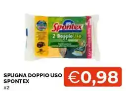 Mercatò Spugna doppio uso Spontex offerta