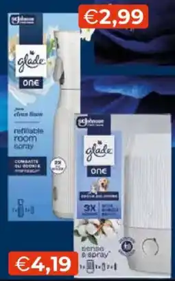 Mercatò Glade one refillable room spray offerta
