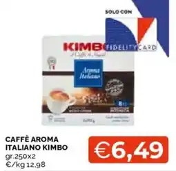 Mercatò Caffè aroma italiano Kimbo offerta