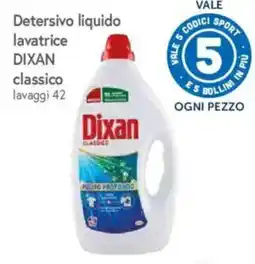 A&O Detersivo liquido lavatrice Dixan classico offerta