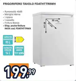 Unieuro Frigorifero tavolo FDATHTTR9WH offerta