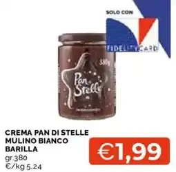 Mercatò Crema pan di stelle mulino bianco barilla offerta