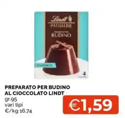 Mercatò Preparato per budino al cioccolato Lindt offerta