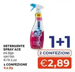 Mercatò Detergente spray Ace offerta