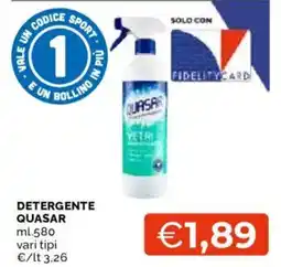 Mercatò Detergente Quasar offerta