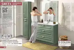 Mondo Convenienza Componibile bagno Greta offerta