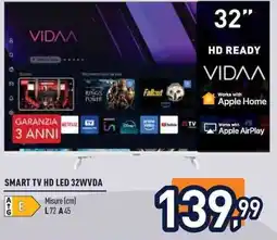 Unieuro Smart TV HD LED 32WVDA Vidaa offerta