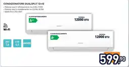 Unieuro Condizionatore dualsplit 12+12 offerta