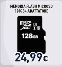 Unieuro Memoria flash microsd offerta