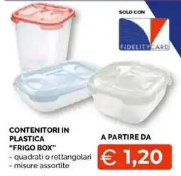 Mercatò Extra Contenitori in plastica Frigo Box offerta