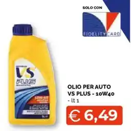 Mercatò Extra Olio per auto VS Plus offerta