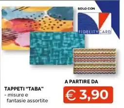 Mercatò Big Tappeti "Taba" offerta