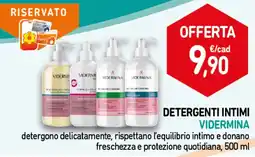 Parafarmacia Conad Detergenti intimi Vidermina offerta