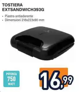 Unieuro Tostiera Ext Sandwich 393G offerta