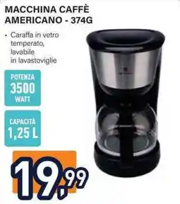 Unieuro Macchina caffè americano - 374G offerta