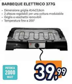 Unieuro Barbeque elettrico 377G offerta