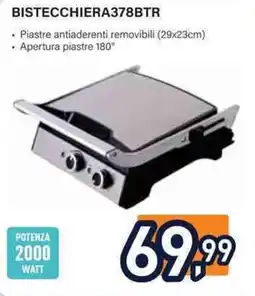Unieuro Bistecchiera 378 BTR offerta