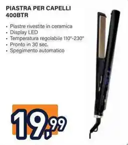 Unieuro Piastra per capelli 400BTR offerta