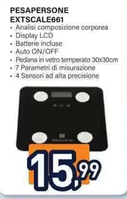 Unieuro PESAPERSONE EXTSCALE661 offerta