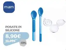 Iperbimbo mam posate in silicone offerta