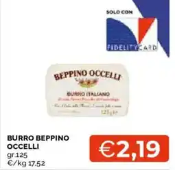 Mercatò Burro Beppino Occhelli offerta