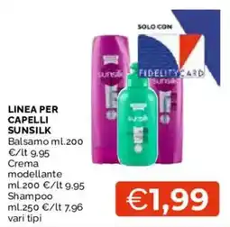Mercatò Linea per capelli Sunsilk offerta