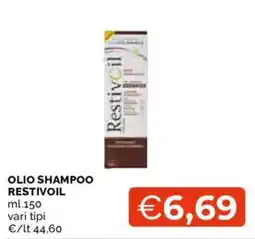 Mercatò Olio shampoo restivoil offerta