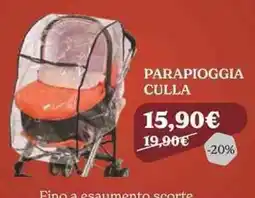 Iperbimbo Parapioggia culla offerta