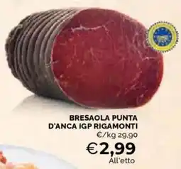 Mercatò Bresaola punta d'anca IGP Rigamonti offerta