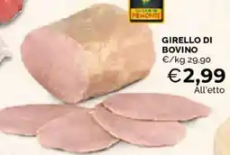 Mercatò Girello di bovino offerta
