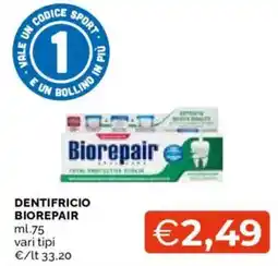 Mercatò Dentifricio Biorepair offerta